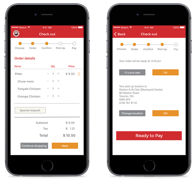 Panda Express Mobile App Redesign